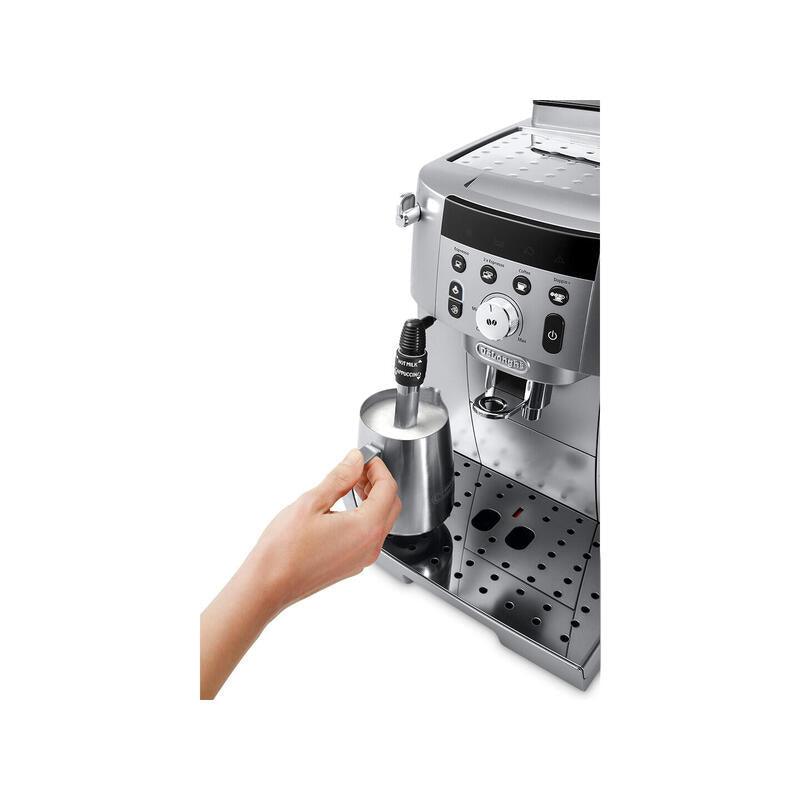 Cafetera Superautomática Delonghi Ecam250.31.Sb Magnifica Smart Plata/Negro