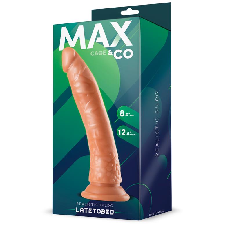 Dildo Cage Realista Natural 22 Cm