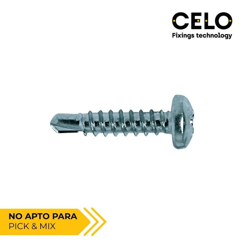 Caja 250 Unid. Punta Broca Alomada (Rosca Chapa) Philips Din/Ref 7504n Ø4,2x38mm Zincado Celo