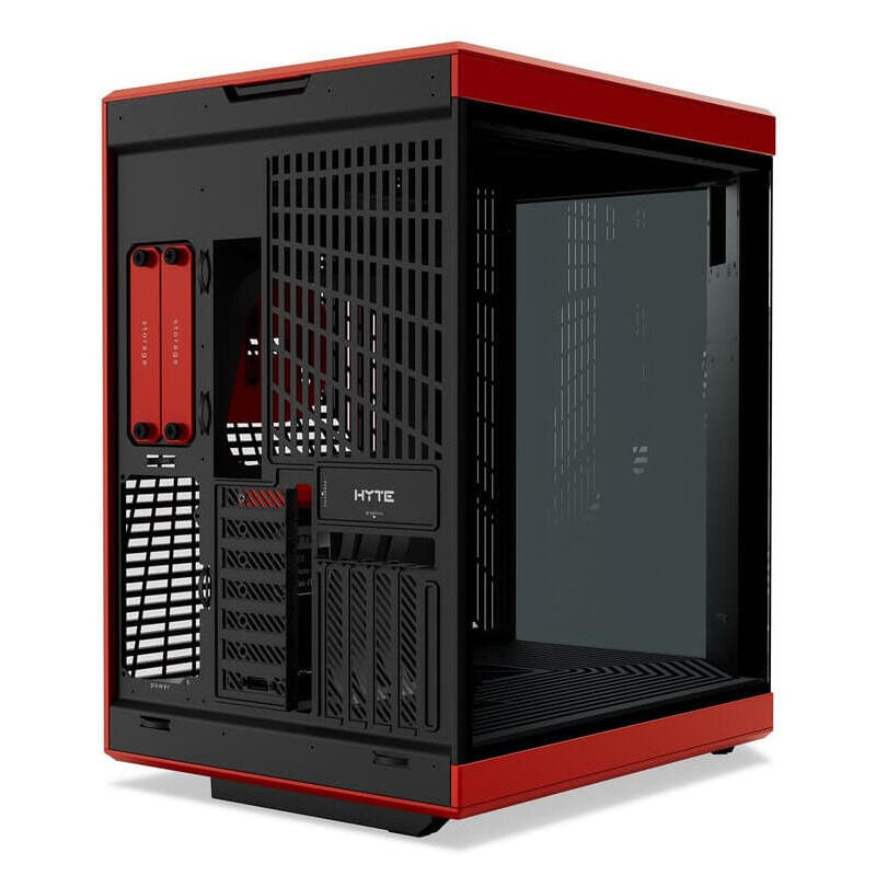 Caja Atx Semitorre Hyte Y70 Touch Infinite Negra Roja Cs-Hyte-Y70tti-Rb