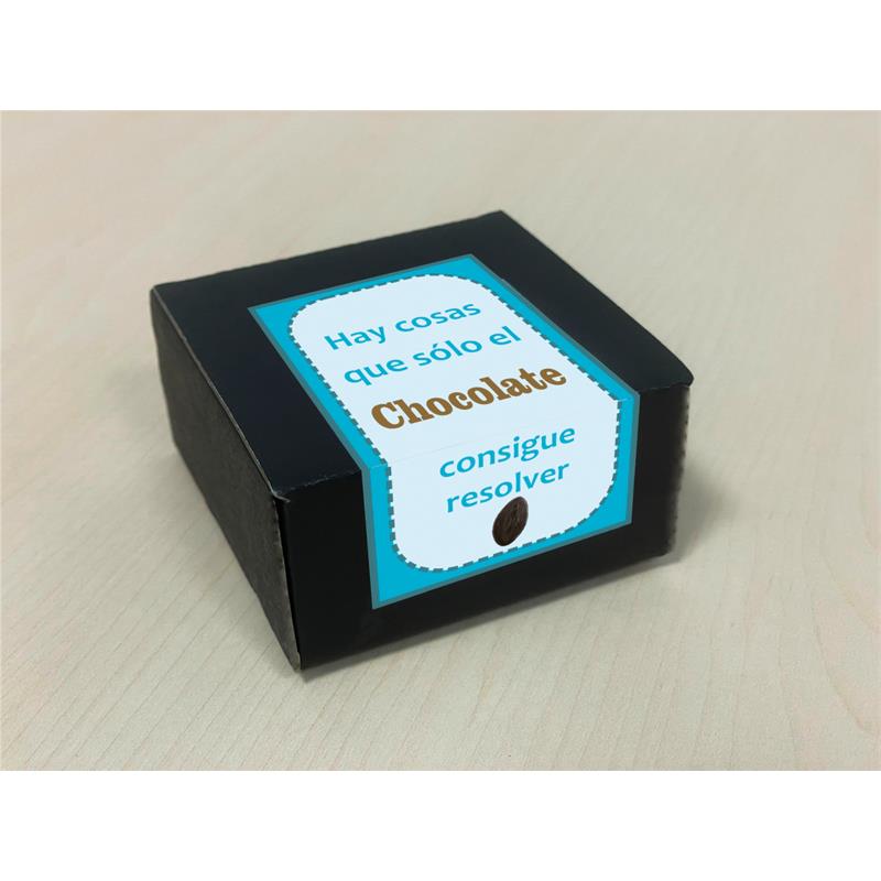 Caja De 8 Bombones Chocolate Puro Forma Labios Vagina