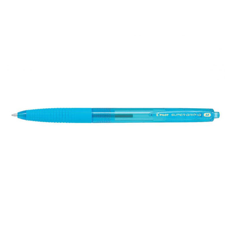 Caja De Bolígrafos De Tinta De Aceite Retráctil Pilot Super Grip G 12 Unidades Azules