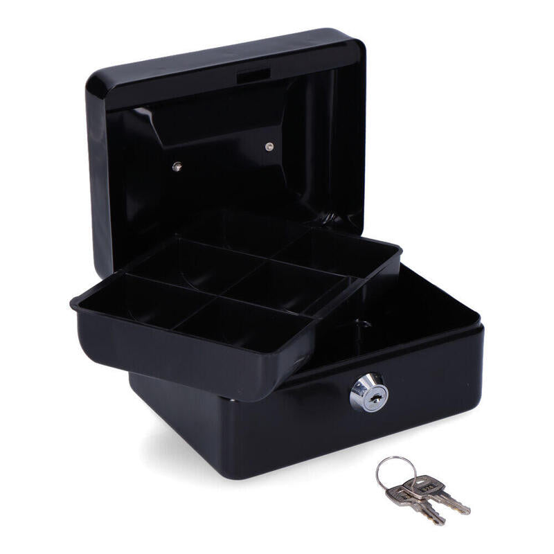 Caja De Caudales Cfc09 152x118x80mm Negro M13393 Micel