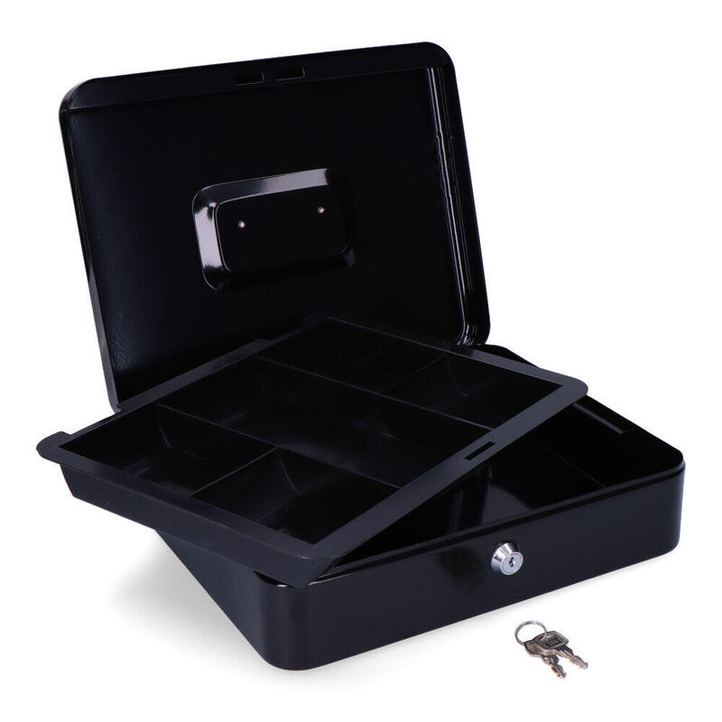 Caja De Caudales Cfc09 300x240x90mm Negro M13402 Micel