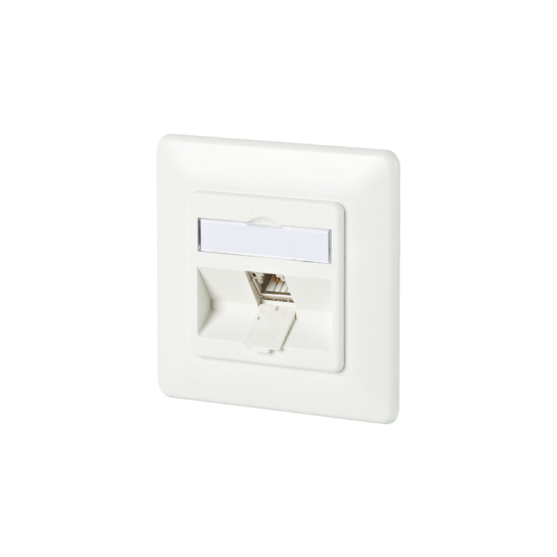 Caja De Conexiones Btr Módulo Iso / Iec Cat.6a 1 Puerto 180 ° M Up Pur