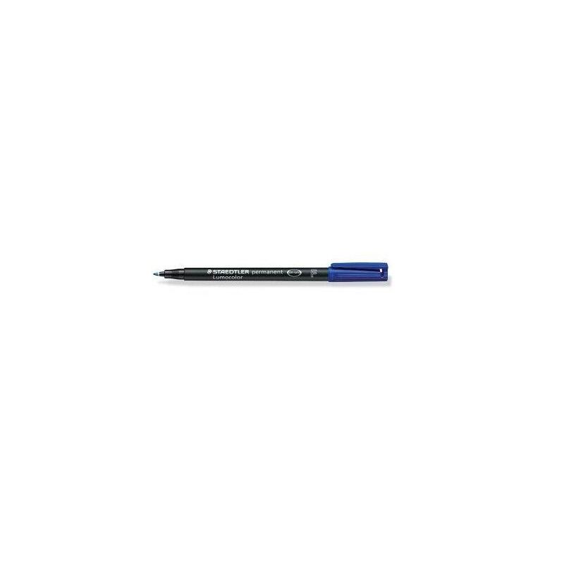 Caja De Rotuladores Permanentes Staedtler Lumocolor 318 0.6mm 10 Unidades Azules