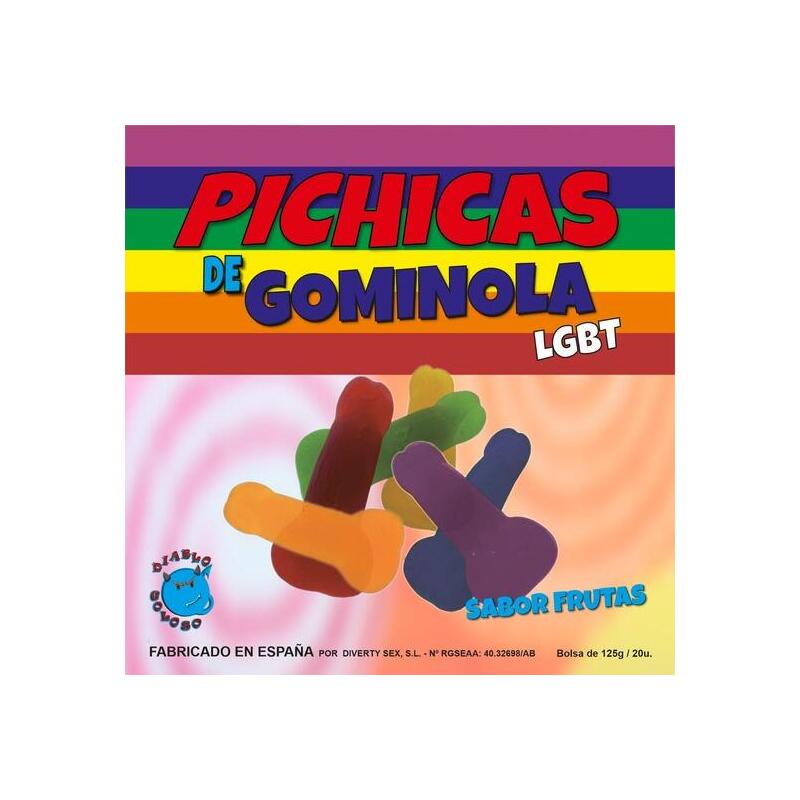 Caja Gominola Pito Brillo Bandera