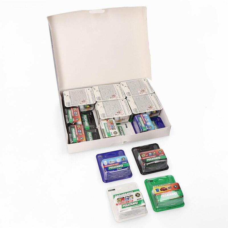 Caja Mix Epóxico Profesional Bi-Componente En Español