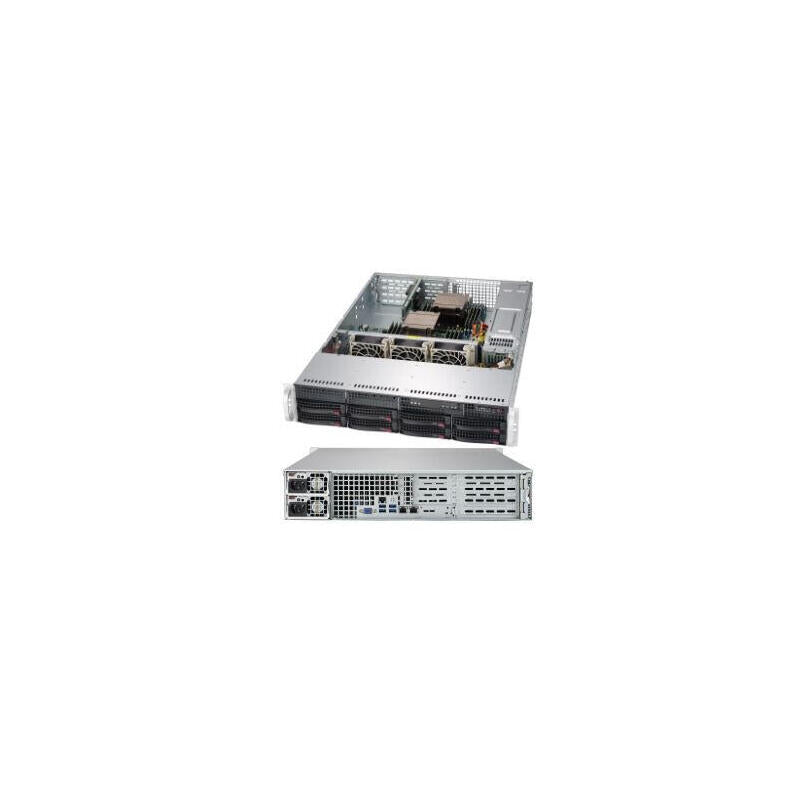 Caja Para Servidor Supermicro Cse-825tqc-R802wb
