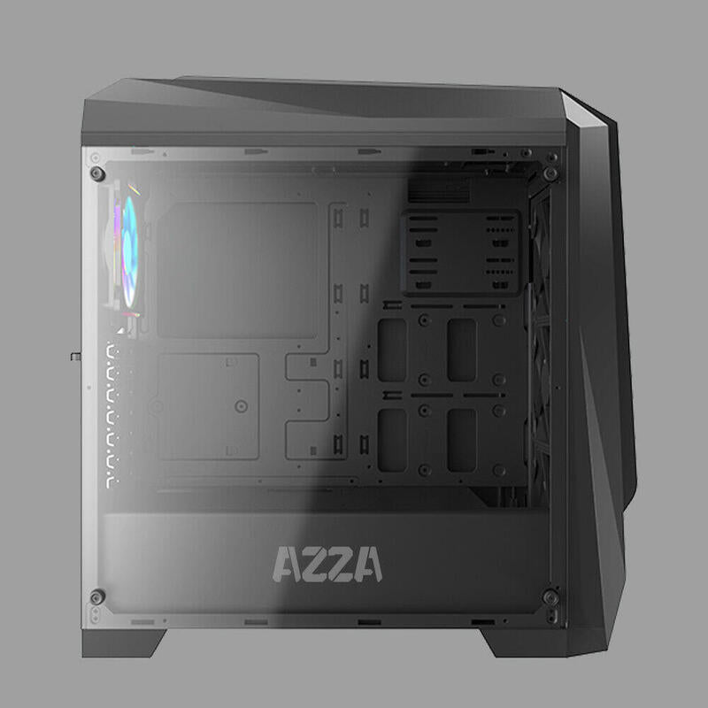 Caja Pc Azza Midi Atx Chroma 410a (B/Win) 1x Rgb Csaz-410a