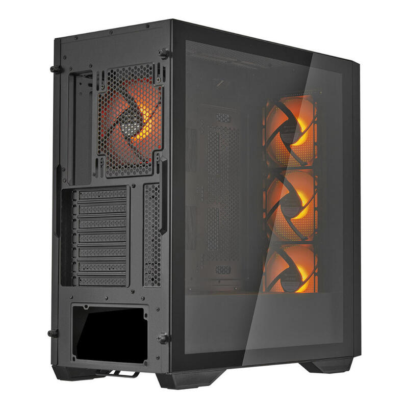 Caja Pc Cougar Miditorre Uniface Rgb Black
