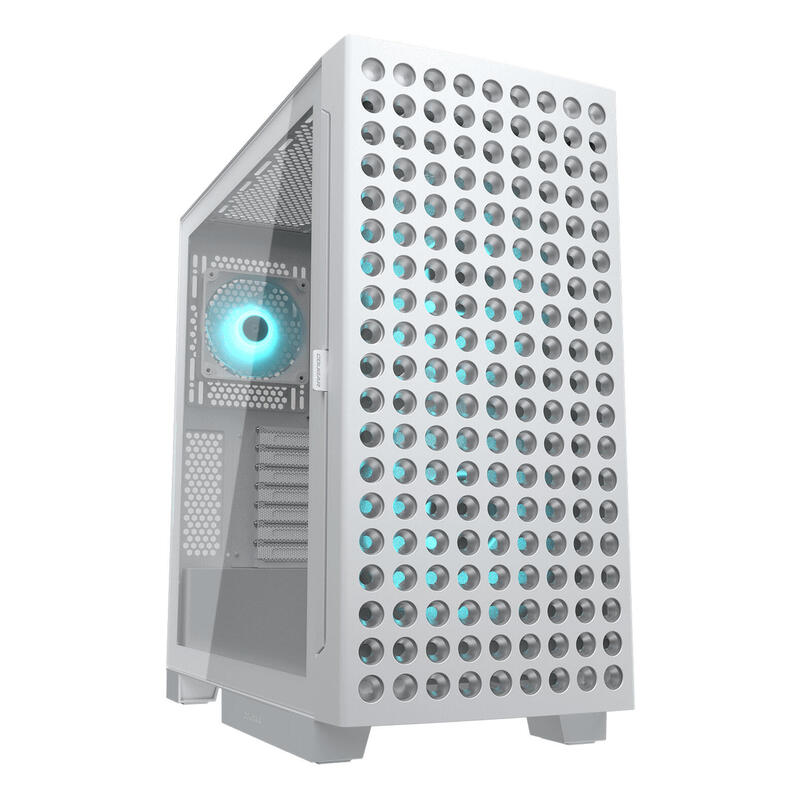 Caja Pc Cougar Semitorre Airface Eco Rgb Blanco