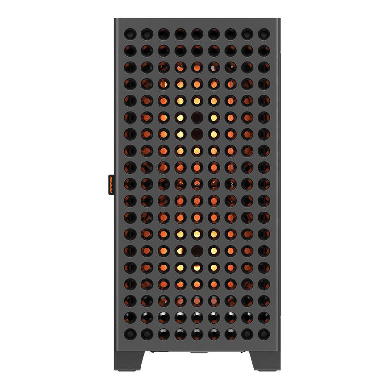 Caja Pc Cougar Semitorre Airface Eco Rgb Negro