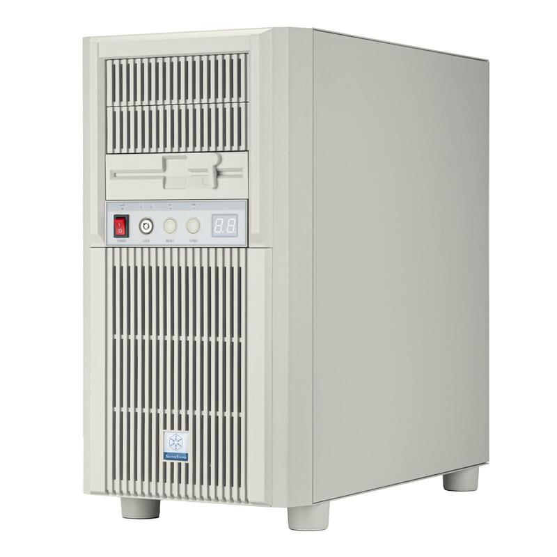 Caja Pc De Torre Silverstone Sst-Flp03w (Blanco) Sst-Flp03w