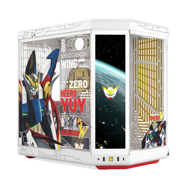 Caja Pc Hyte Y70 Touch Infinite Gundam Wing (Cristal Templado X 2 Cs-Hyte-Y70tti-Gwing)