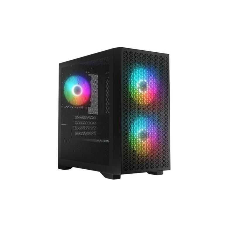 Caja Pc Logic Dart Pro Argb Mini Usb-C Negro