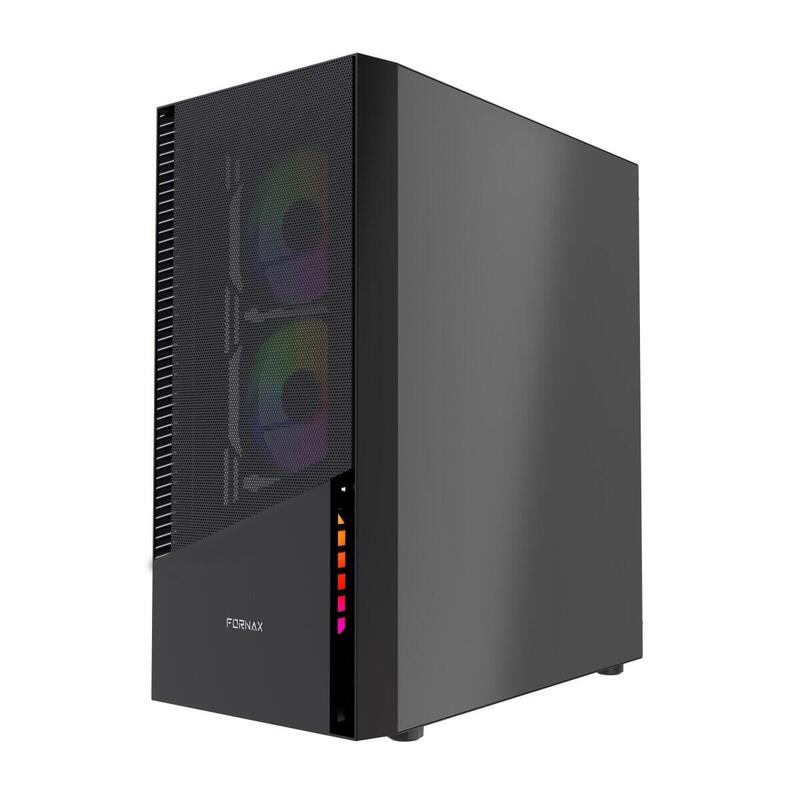 Caja Pc Obudowa Midi Tower Fornax 4300 Atx Negro