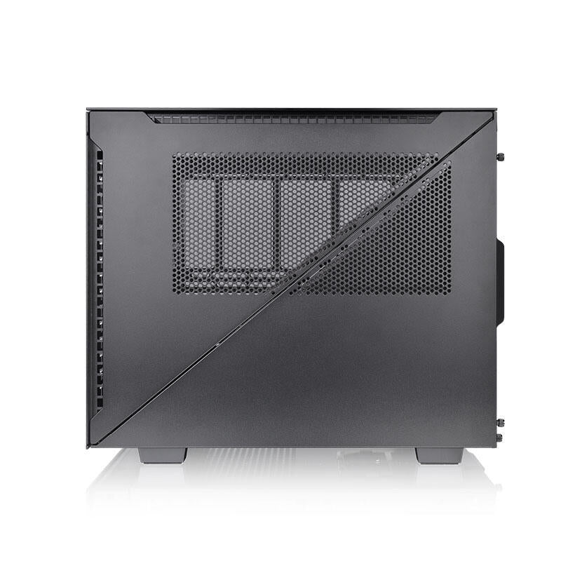 Caja Pc Thermaltake Microatx Divider 200tg Air Black Ca-1v1-00s1wn-01