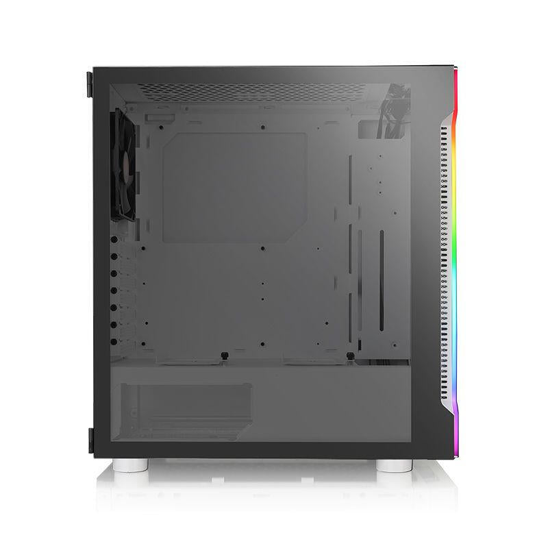 Caja Pc Thermaltake Torre Atx H200 Tg Rgb Blanco 1 Ven 120mm Incluido/1xcristal Templado Ca-1m3-00m6wn-00