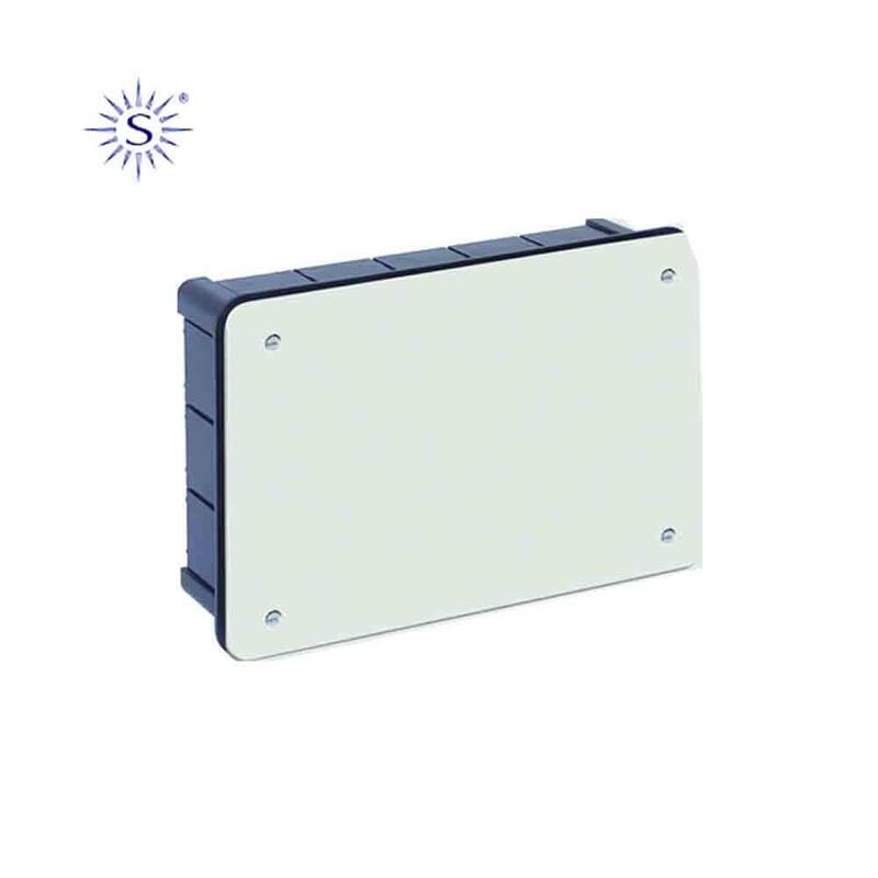 Caja Rectangular 300x200x60mm Con Tornillos (Retractilado) Solera 5502