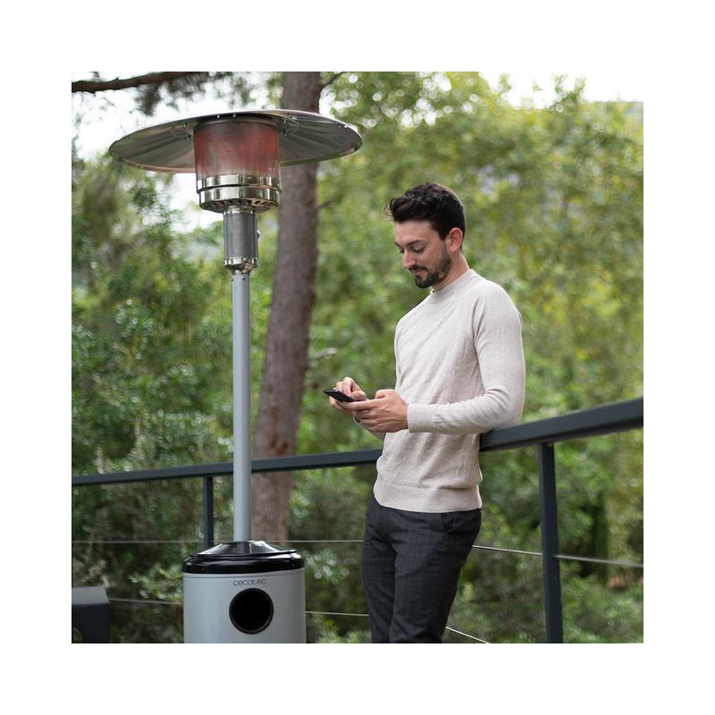 Calefactor Cecotec Readywarm 8800 Outdoor Microclimate A Gas De Exterior