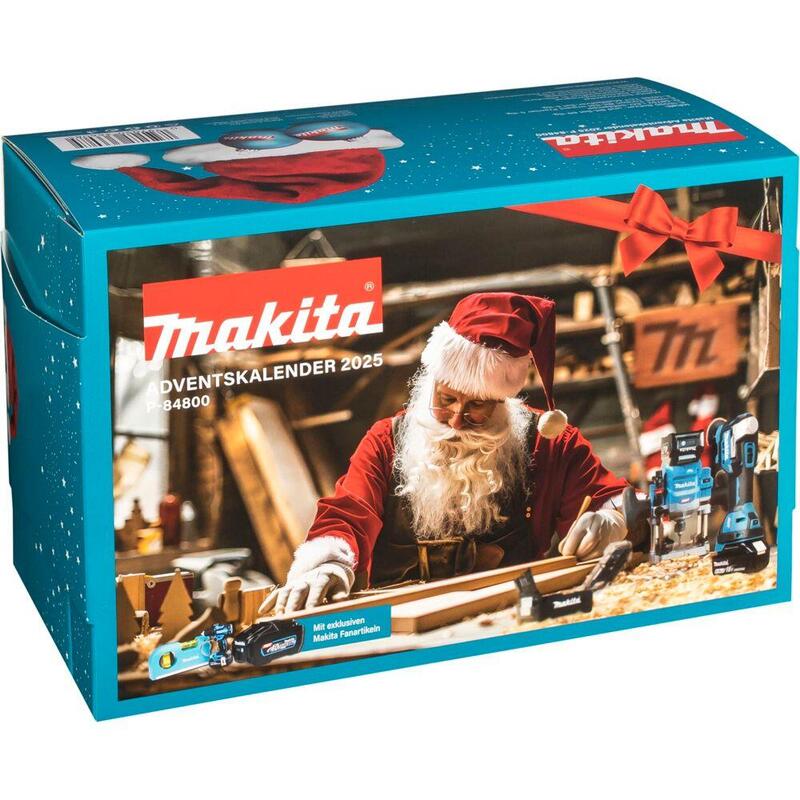 Calendario De Adviento Makita 2025, Juego De Herramientas 78 Piezas P-84800