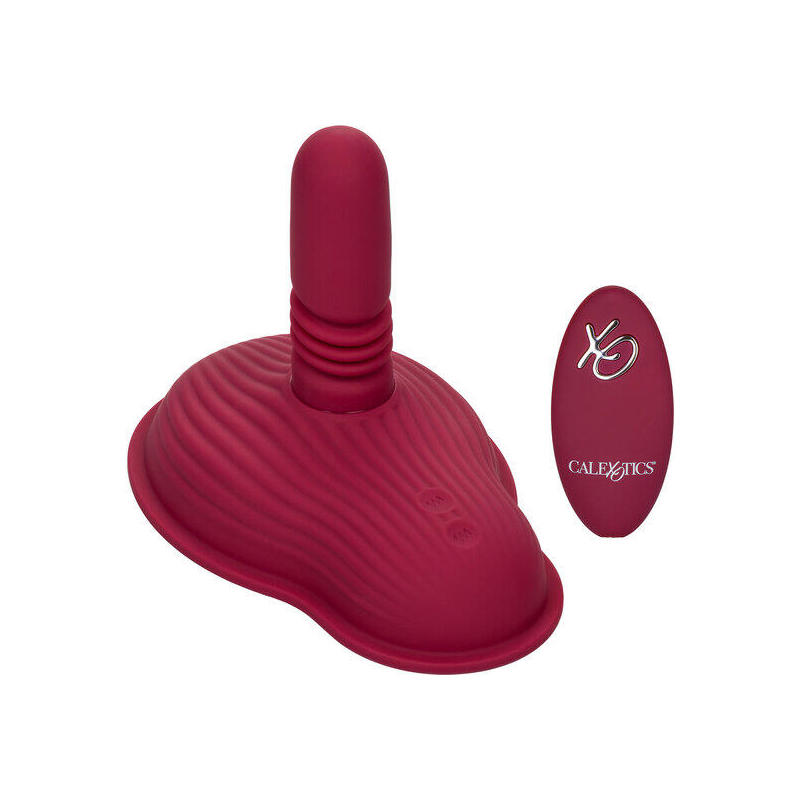 Calexotics - Rider Masajeador Doble Motor Control Remoto Rojo