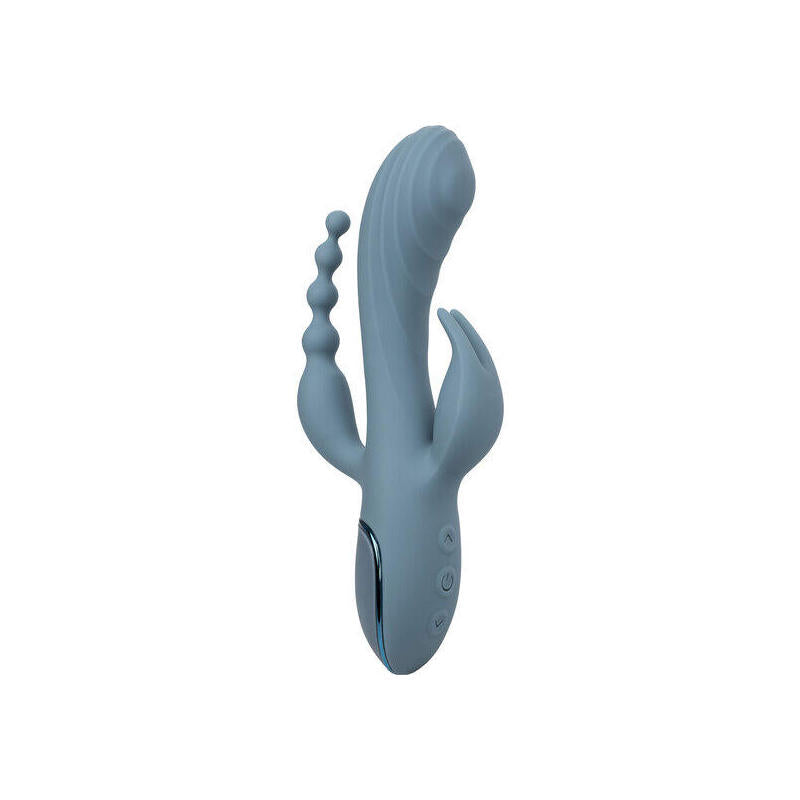 Calexotics - Vibrador Triple Éxtasis Gris