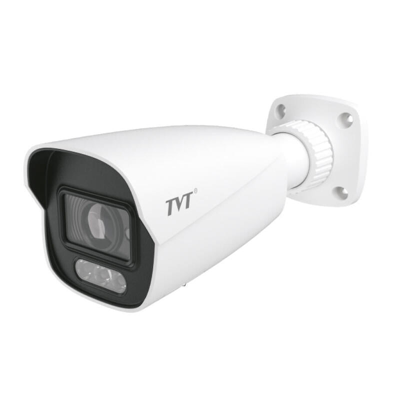 Cámara Bullet Ip 4mp 2.8mm Ir50m Ip67 Audio Mic Light Explorer Tvt