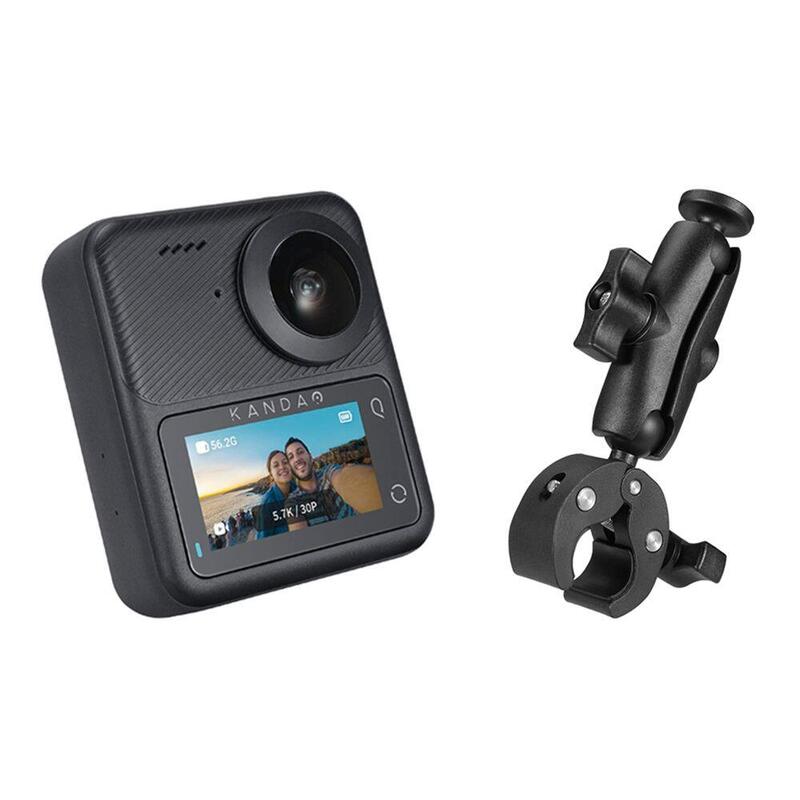Cámara De Acción Kandao Qoocam 3 360° - Combo De Motocicleta