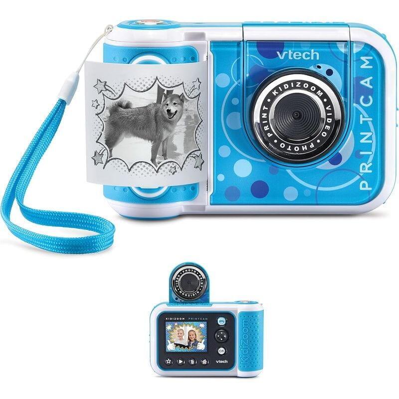 Cámara De Fotos Vtech Kidizoom Print Cam Azul Infantil Instantánea