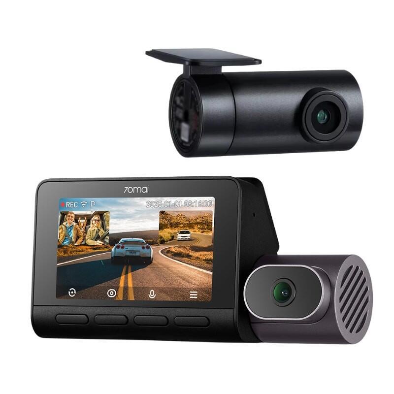 Cámara De Salpicadero 70mai Dash Cam 4k T800 + Cámara Trasera 70mai Rc24