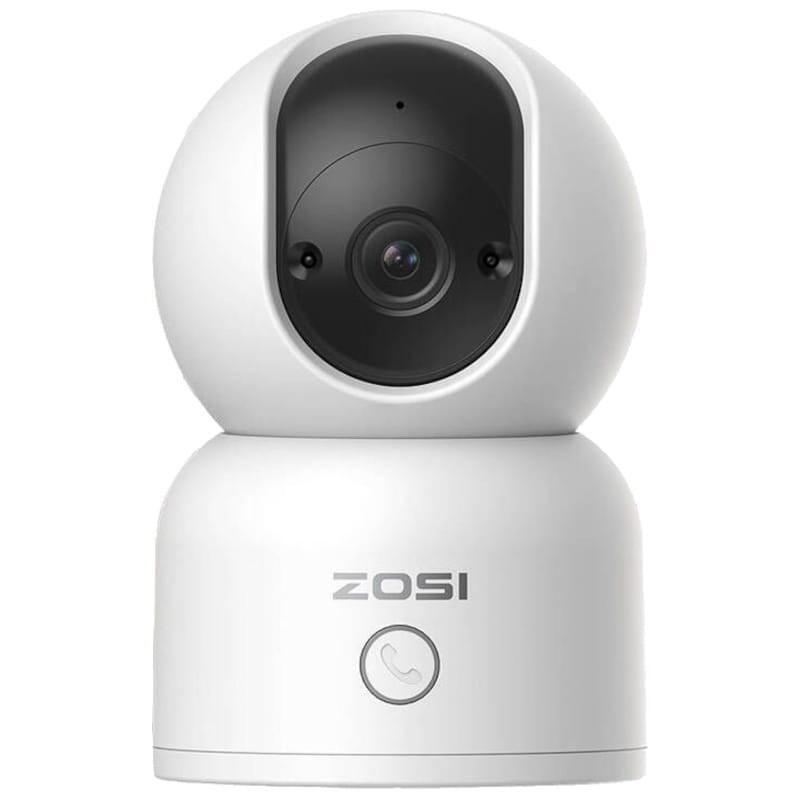 Cámara De Seguridad Ip Zosi C518 3mpx Visión Nocturna Ia P/T Wifi 5g Blanco + Tarjeta Microsd 32gb