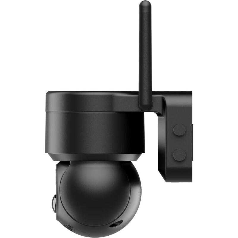 Cámara De Vigilancia Inteligente 360° Con Estación De Carga Solar, Wifi 2,4 Ghz, Cámara Wlan De 2 K, 4mp, Detección De Movimiento Pir, Audio De 2 Vías, Funciona Con Alexa Google Smartlife 355°/140°