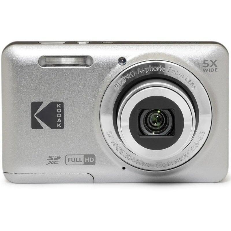 Cámara Digital Kodak Pixpro Fz55 16mp Zoom Óptico 5x Plata