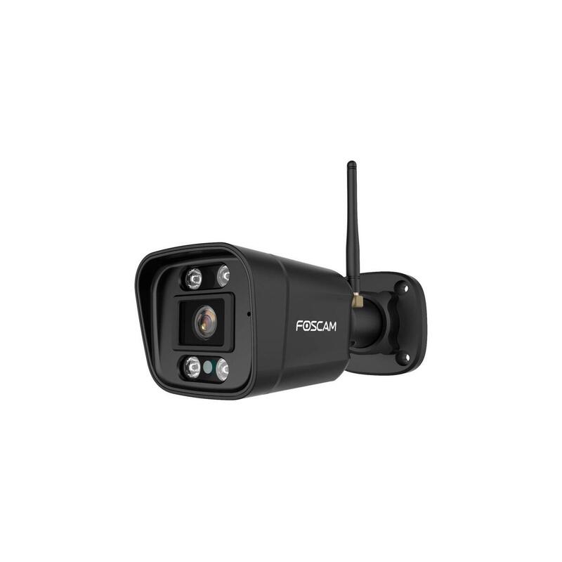 Cámara Foscam V8p De Vigilancia Negra, 4k, Wifi 6954836034217