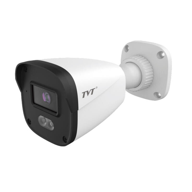 Cámara Ip Bullet 4mp 2.8mm Ip67 Iluminación Dual Luz Blanca Ir 20m Micrófono
