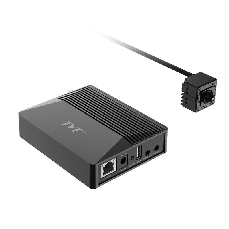 Cámara Mini Pinhole Ip 2mp 2.8mm E/S Audio Alarma Vca Tvt