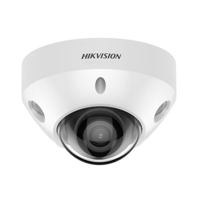 Cámara Minidomo Ip 8mp 2.8mm 0.003lux Acusense Wdr120 Ip67 Ik10 Ir30 Hikvision