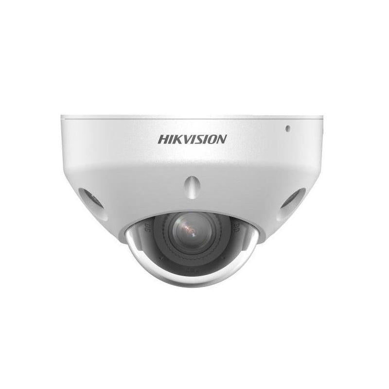 Cámara Minidomo Ip 8mp 2.8mm Smart Hybrid Light 30m Acusense Mic E/S Alarma Y Audio Ip67 Ik08