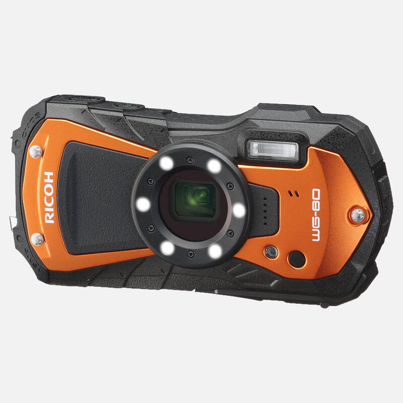 Camara Ricoh Wg-80 Naranja