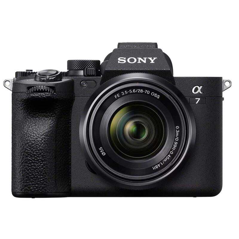 Cámara Sony Ilce7m4b Híbrida Full-Frame ?7 Iv + Lente De Zoom De 28-70 Mm Negro