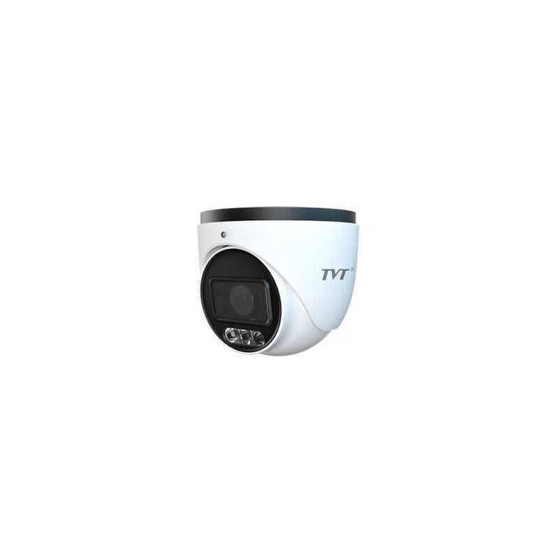 Cámara Turret Ip 8mp 2,8mm Luz Blanca 30m Ip67 Audio Mic Light Explorer