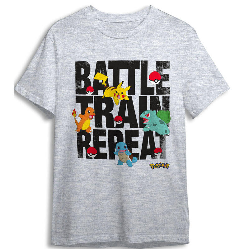 Camiseta Battle Pokemon Infantil Talla 14