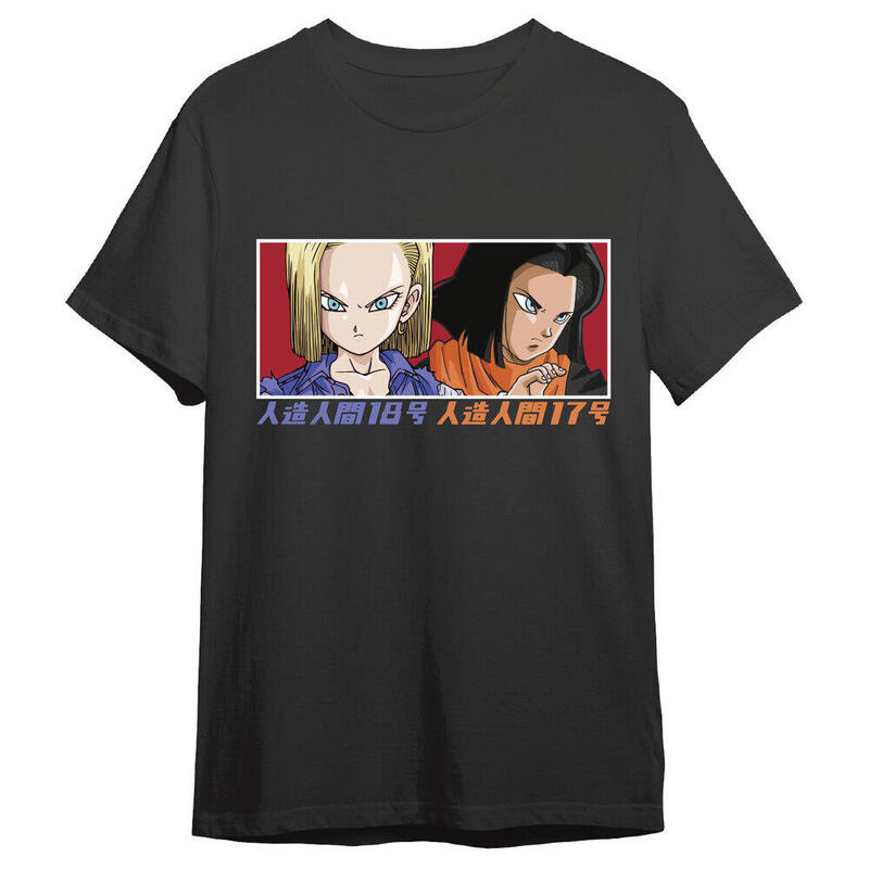 Camiseta C18 & C17 Dragon Ball Z Adulto Talla L