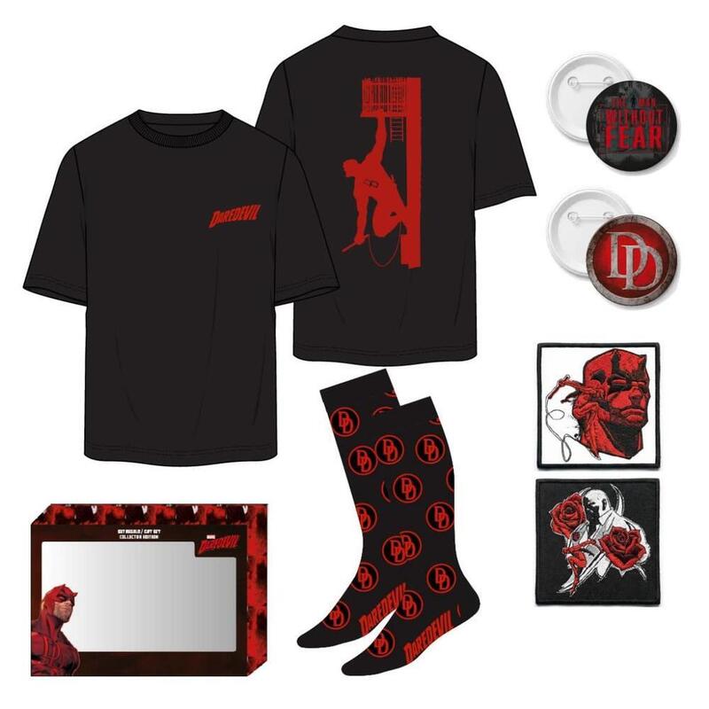 Camiseta Corta Single Jersey Set Daredevil Xl