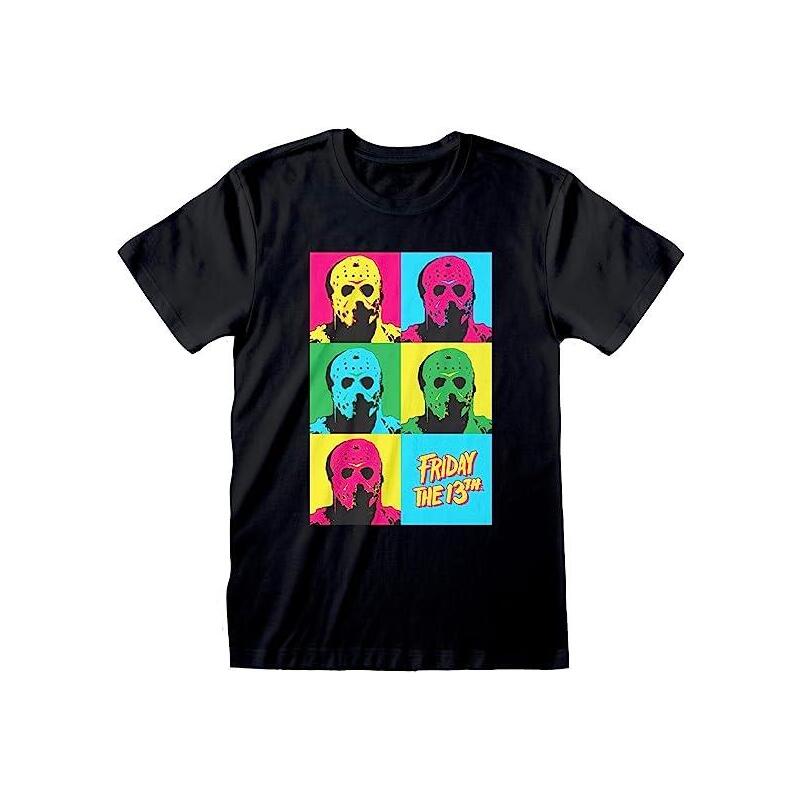 Camiseta Friday The 13th - Jason Pop Art - M