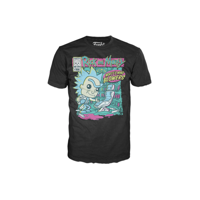 Camiseta Funko Series Tv Rick & Morty Morty Mind Blowers 64530