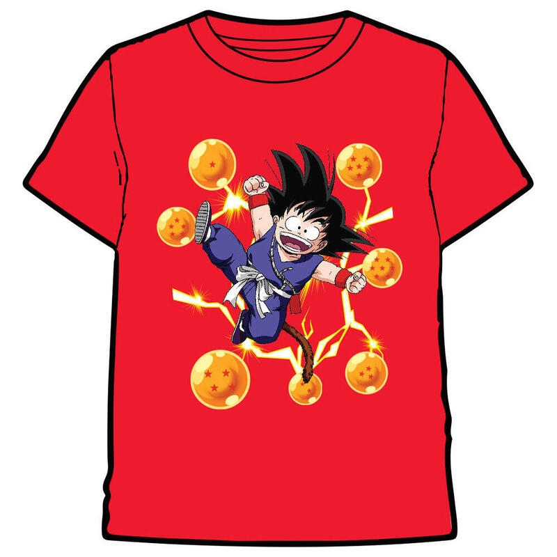 Camiseta Goku Balls Dragon Ball Adulto Talla L