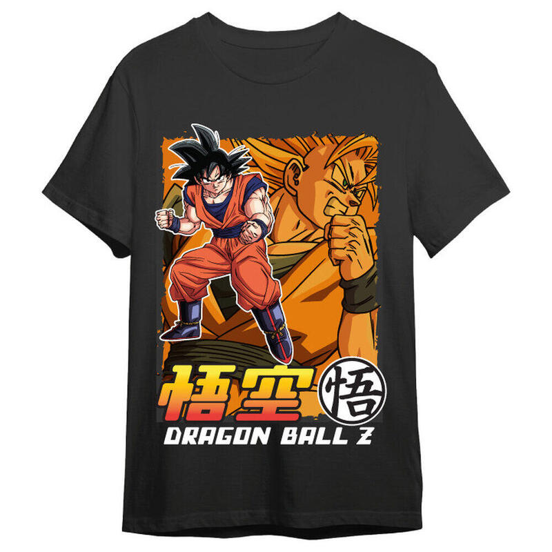 Camiseta Goku & Goku Super Saiyan Dragon Ball Z Adulto Talla S